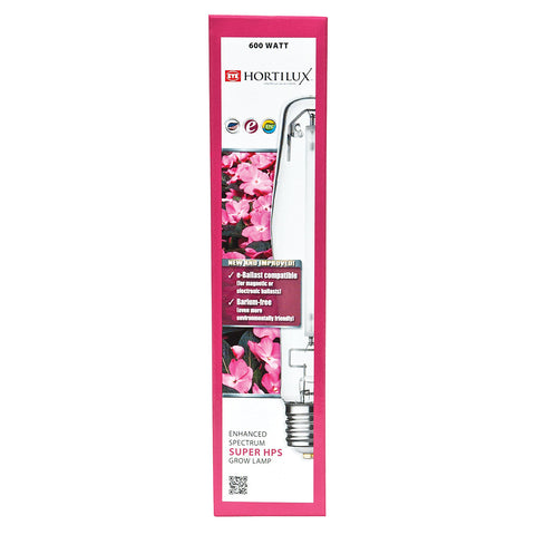 Hortilux Super HPS, 600W,  U Lamp E-18