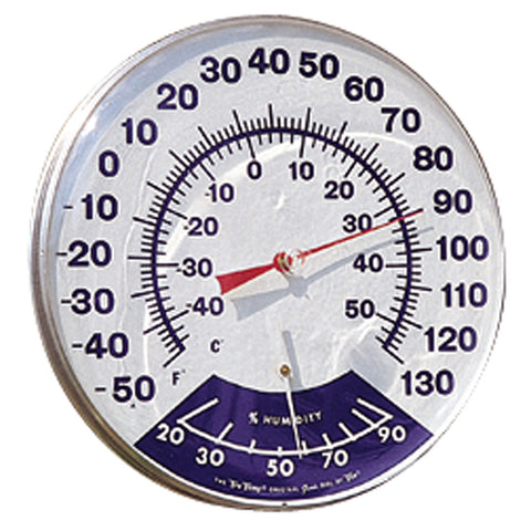 Humidity Thermometer, 12"