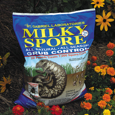 Milky Spore Lawn Spreader Mix, 20 lb