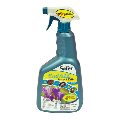 Safer Brand EndALL Insect Killer RTU, 24 oz