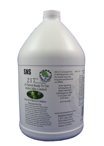 SNS 217 Mite Control RTU 1 Gal