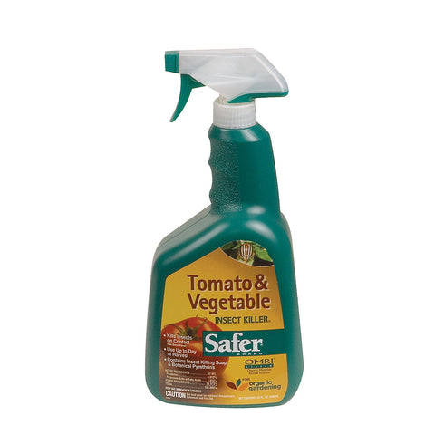 Safer Tomato & Vegetable Insect Killer RTU, qt