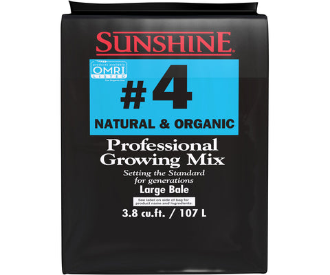 SunGro Horticulture Sunshine Natural & Organic Mix #4, 3.8 cu ft ***