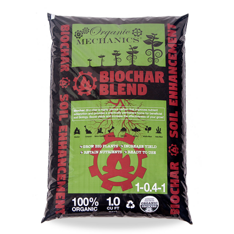 Organic Mechanics Biochar Blend 1 cu/ft ***