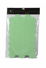 EZ-Clone Soft Cloning Collars, Green, pack of 35