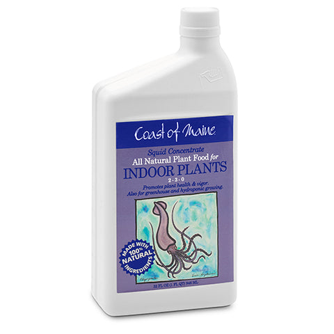 Liquid Squid Fertilizer for Indoor Plants qt.