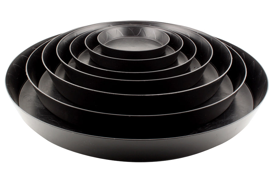 Gro Pro Heavy Duty Black Saucer