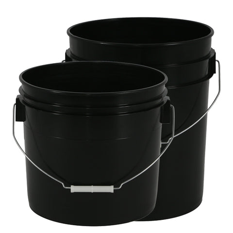 Gro Pro Black Plastic Bucket